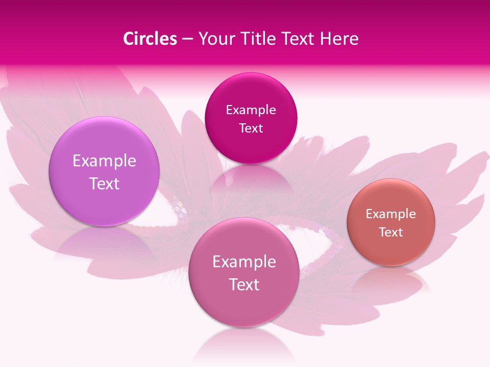 Feather Venetian Holiday PowerPoint Template