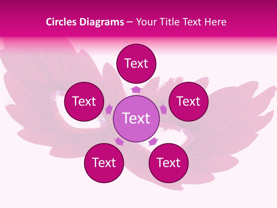 Feather Venetian Holiday PowerPoint Template