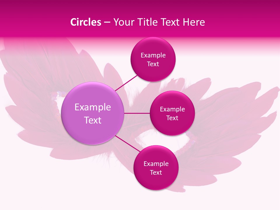 Feather Venetian Holiday PowerPoint Template