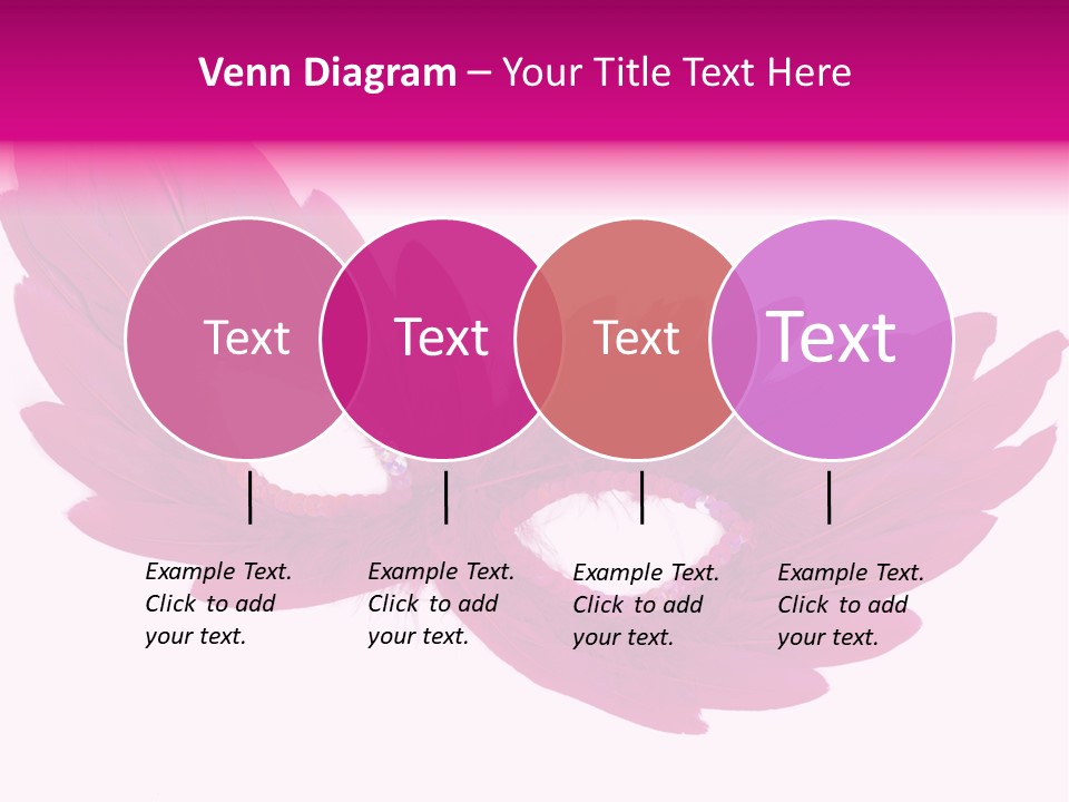 Feather Venetian Holiday PowerPoint Template