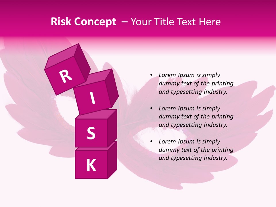 Feather Venetian Holiday PowerPoint Template