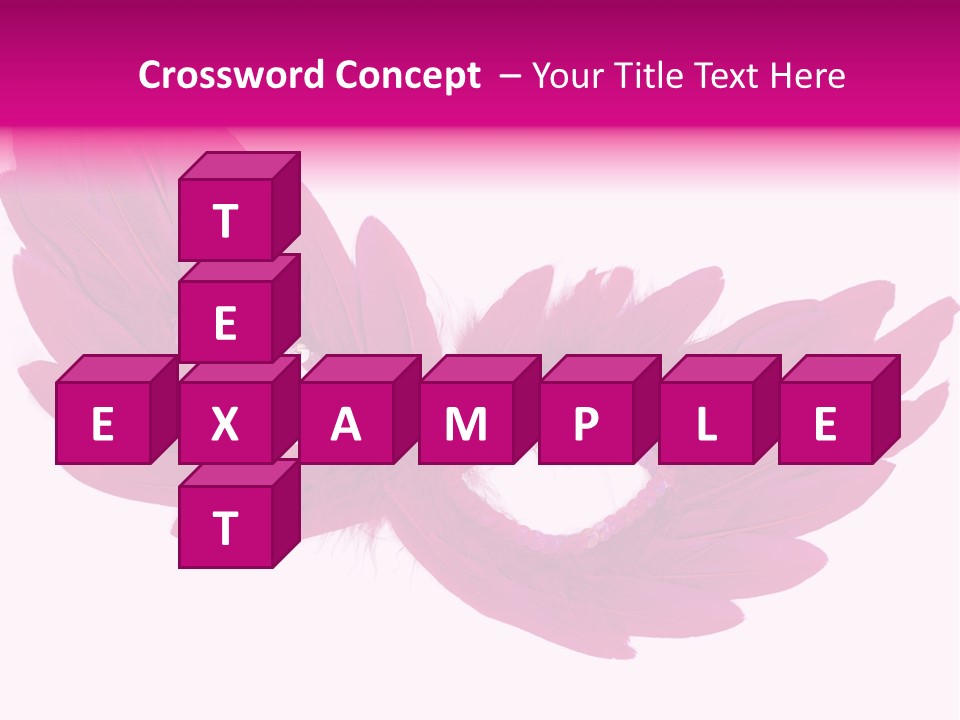 Feather Venetian Holiday PowerPoint Template