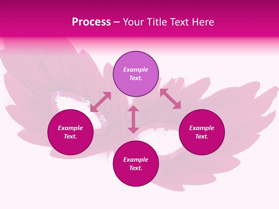 Feather Venetian Holiday PowerPoint Template