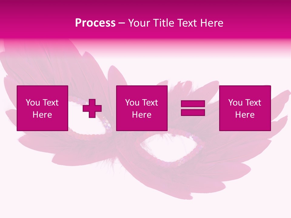 Feather Venetian Holiday PowerPoint Template