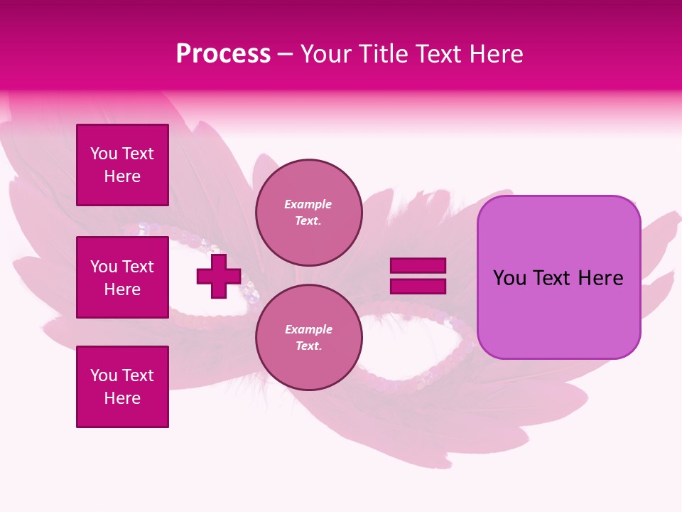 Feather Venetian Holiday PowerPoint Template