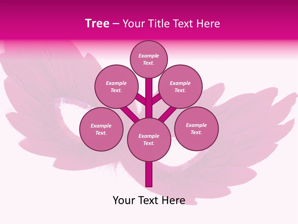 Feather Venetian Holiday PowerPoint Template