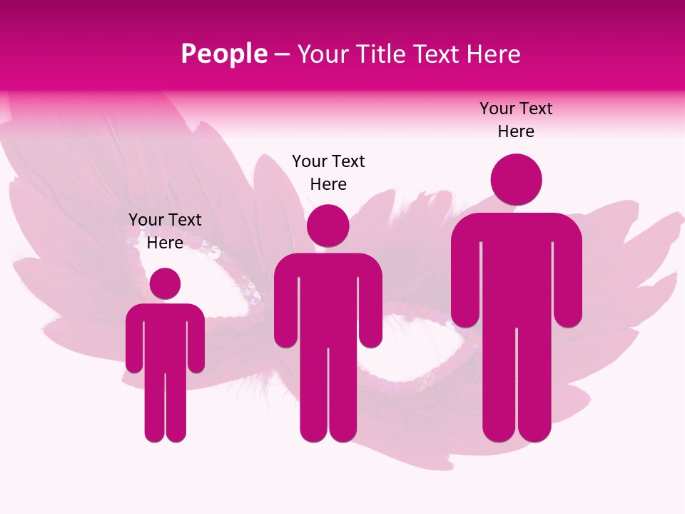 Feather Venetian Holiday PowerPoint Template