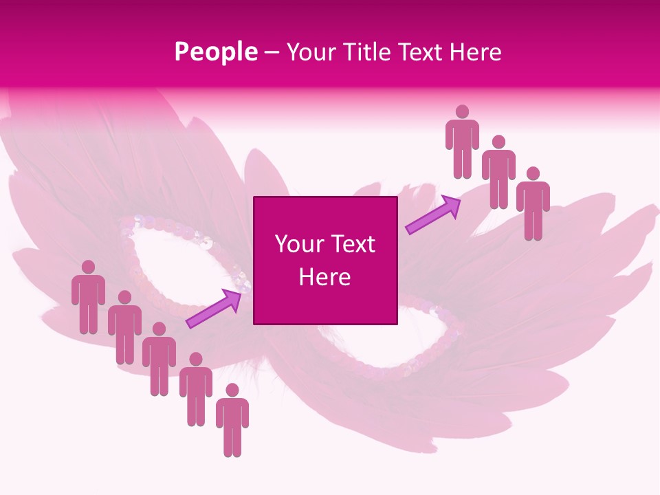 Feather Venetian Holiday PowerPoint Template