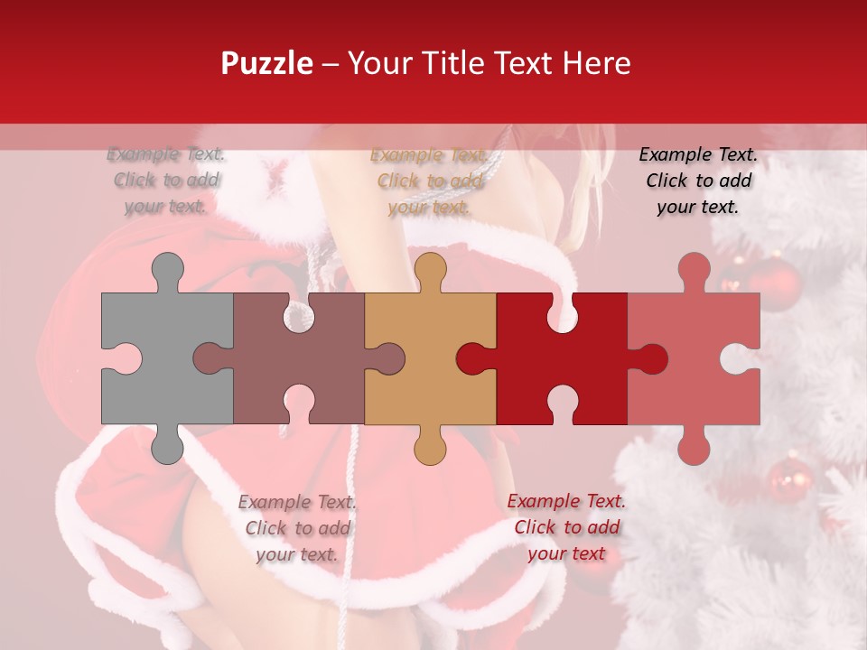 Blonde Fur Young PowerPoint Template