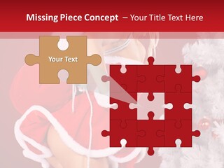 Blonde Fur Young PowerPoint Template