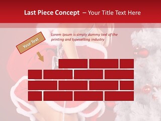 Blonde Fur Young PowerPoint Template
