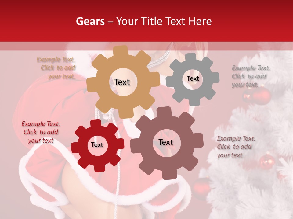 Blonde Fur Young PowerPoint Template