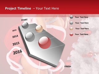 Blonde Fur Young PowerPoint Template