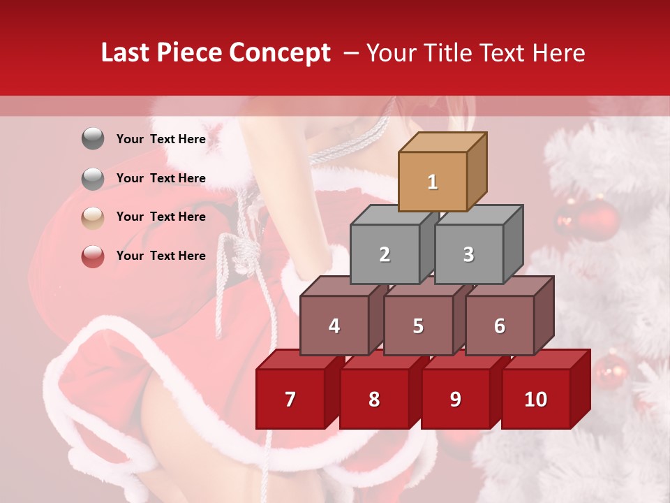 Blonde Fur Young PowerPoint Template