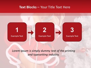 Blonde Fur Young PowerPoint Template