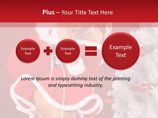 Blonde Fur Young PowerPoint Template