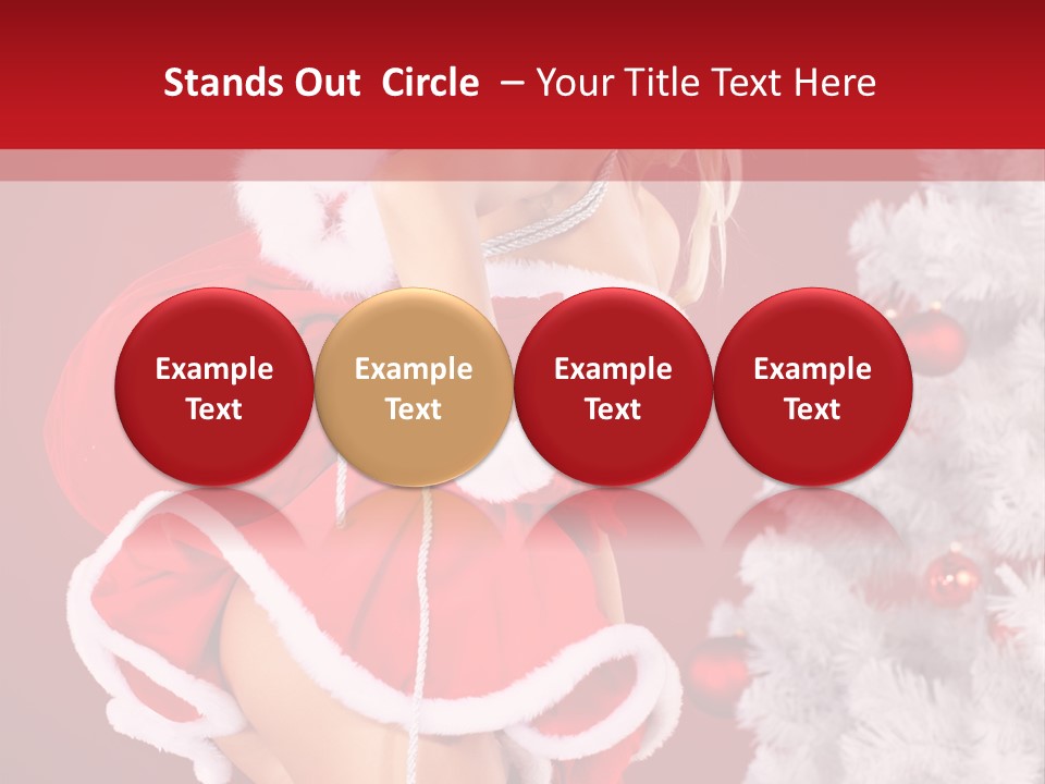 Blonde Fur Young PowerPoint Template