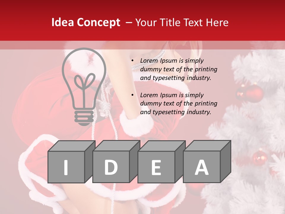 Blonde Fur Young PowerPoint Template
