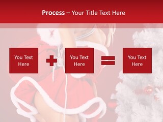 Blonde Fur Young PowerPoint Template