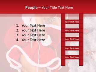 Blonde Fur Young PowerPoint Template