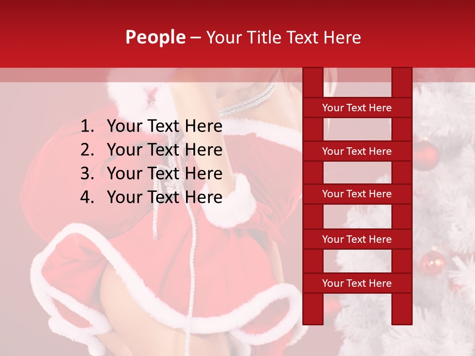 Blonde Fur Young PowerPoint Template