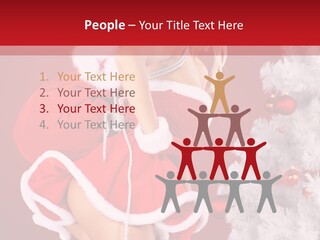 Blonde Fur Young PowerPoint Template