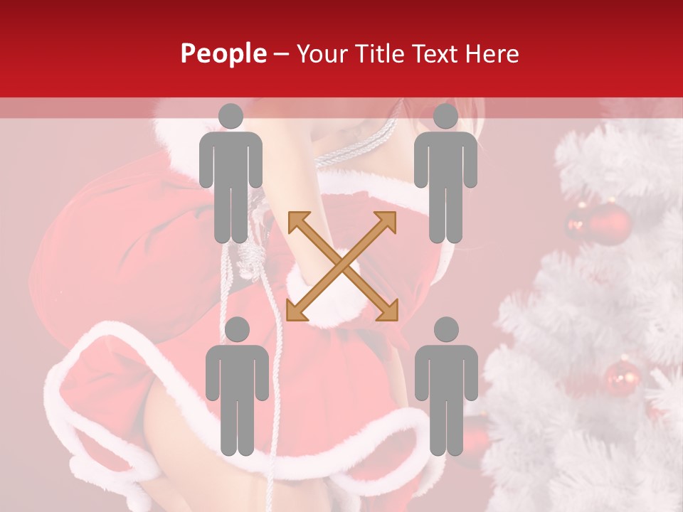 Blonde Fur Young PowerPoint Template