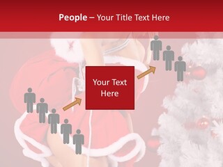 Blonde Fur Young PowerPoint Template