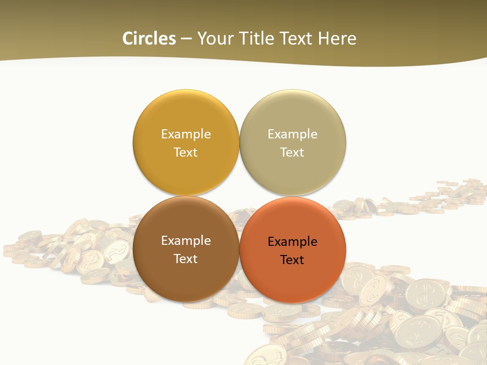 Golden Banking Backgrounds PowerPoint Template