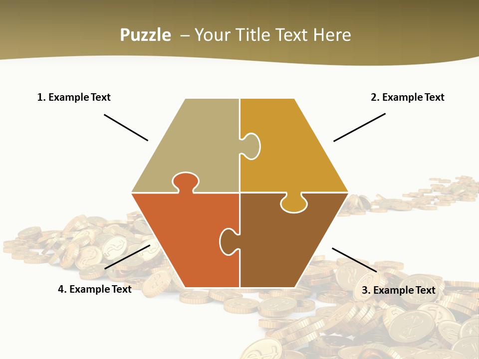 Golden Banking Backgrounds PowerPoint Template