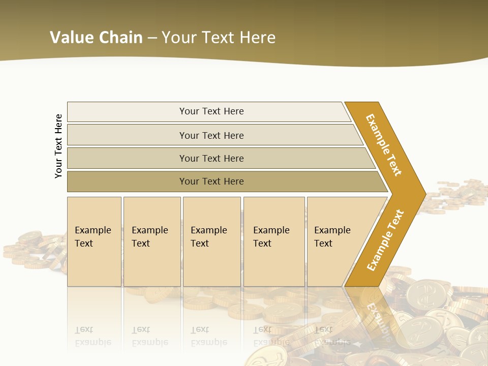 Golden Banking Backgrounds PowerPoint Template