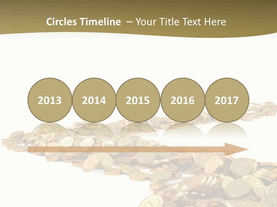 Golden Banking Backgrounds PowerPoint Template