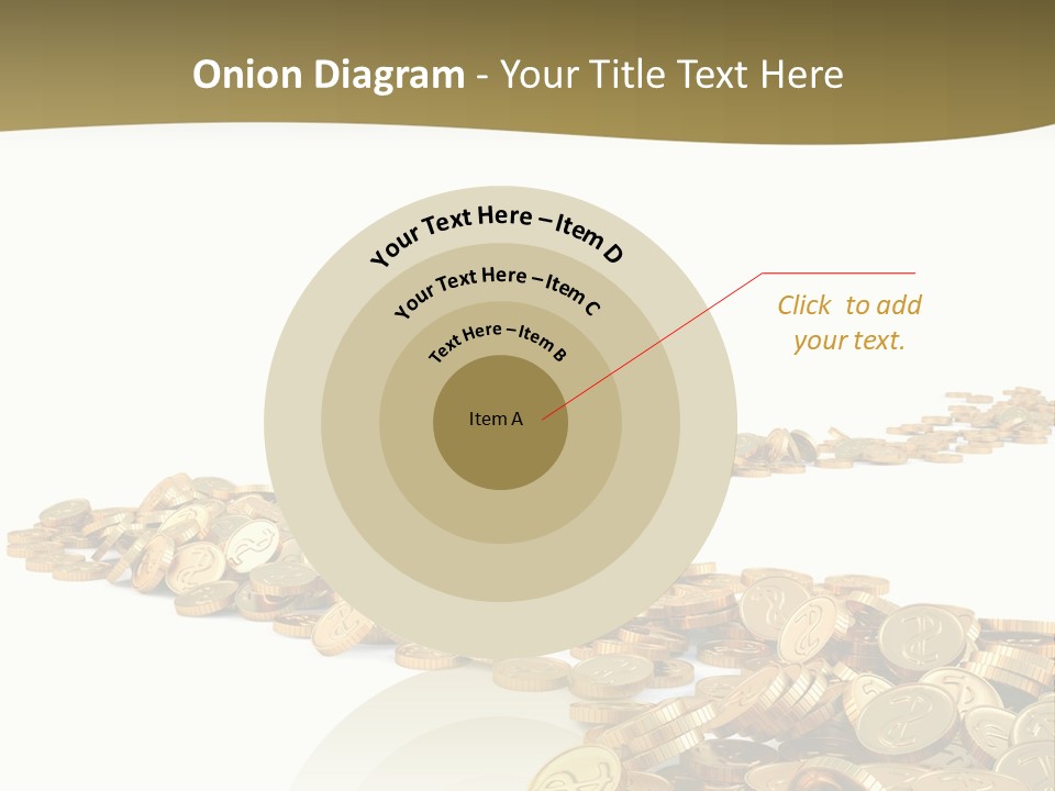 Golden Banking Backgrounds PowerPoint Template
