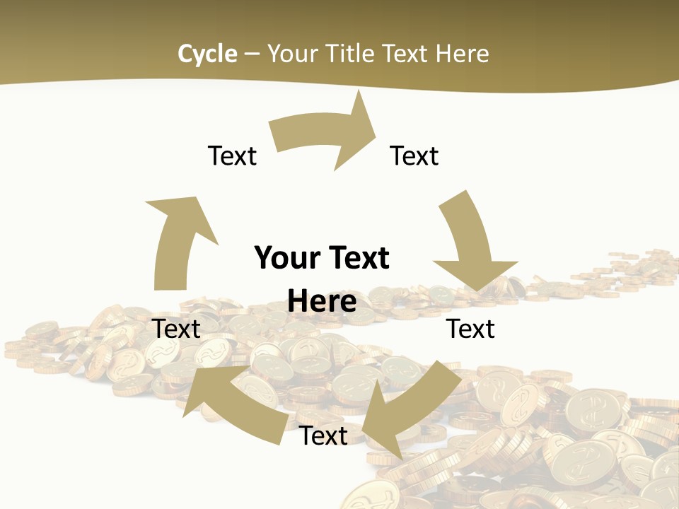 Golden Banking Backgrounds PowerPoint Template