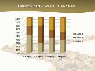 Golden Banking Backgrounds PowerPoint Template