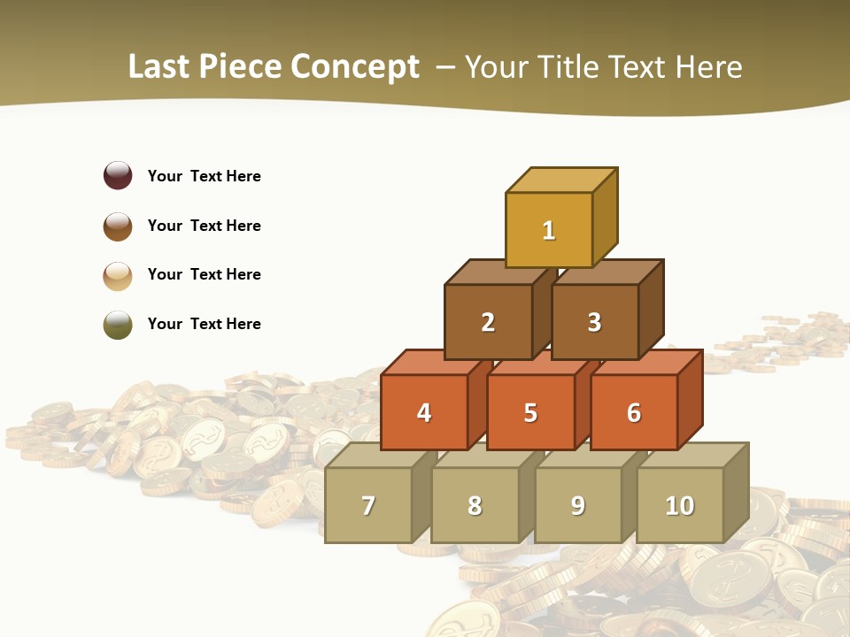 Golden Banking Backgrounds PowerPoint Template