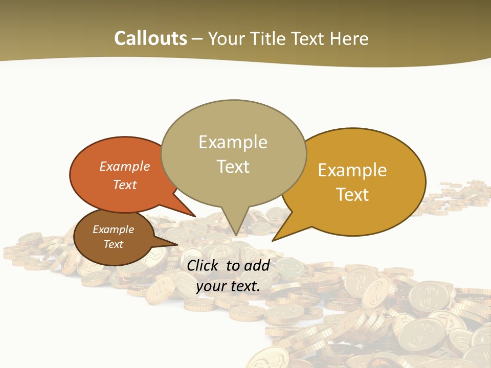 Golden Banking Backgrounds PowerPoint Template