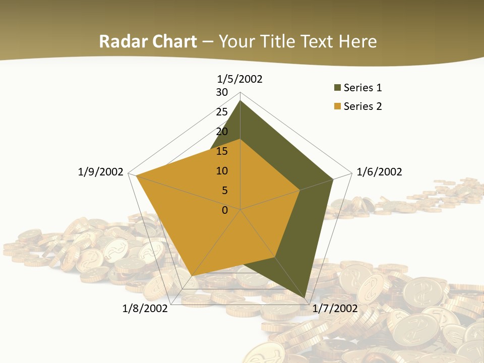 Golden Banking Backgrounds PowerPoint Template