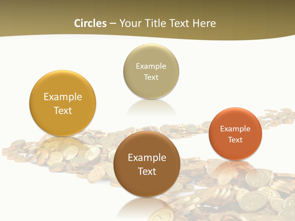 Golden Banking Backgrounds PowerPoint Template