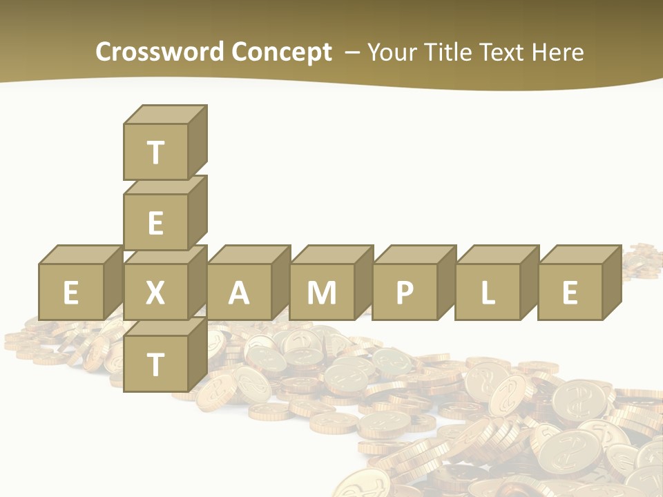 Golden Banking Backgrounds PowerPoint Template