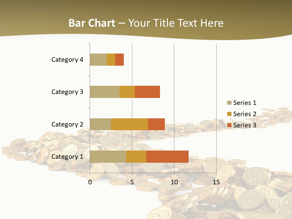 Golden Banking Backgrounds PowerPoint Template