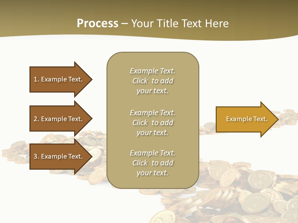 Golden Banking Backgrounds PowerPoint Template