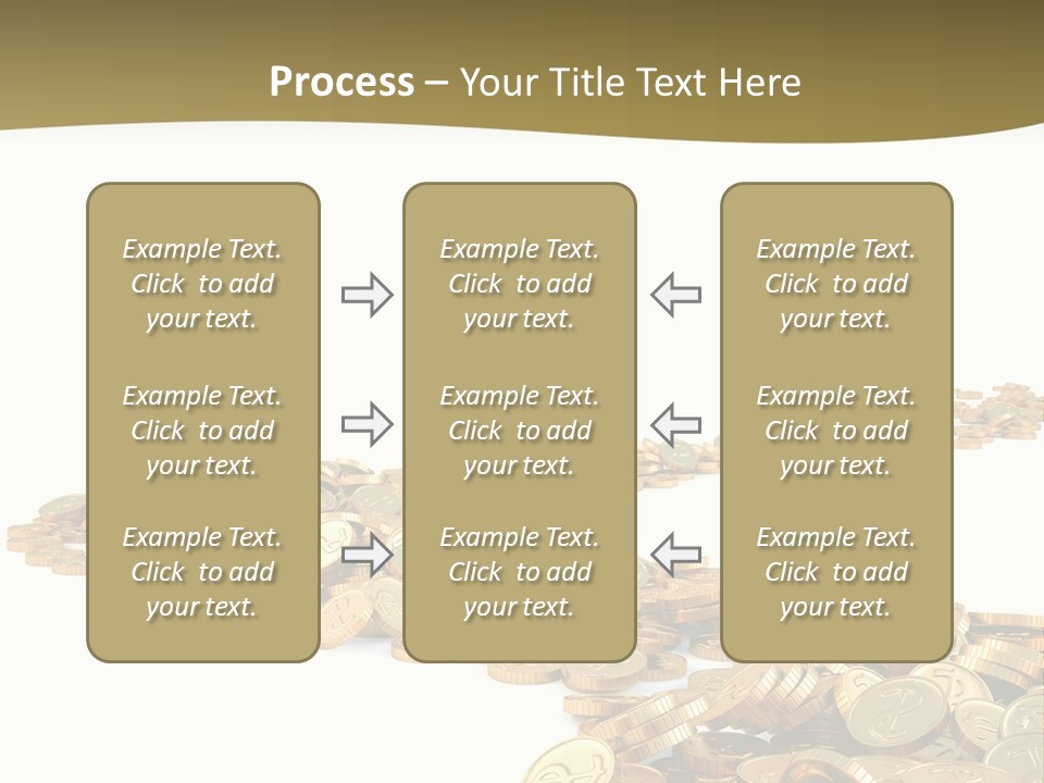 Golden Banking Backgrounds PowerPoint Template