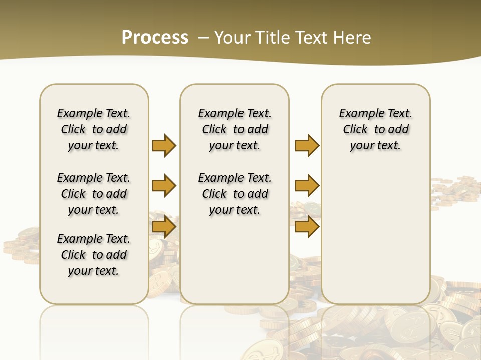 Golden Banking Backgrounds PowerPoint Template
