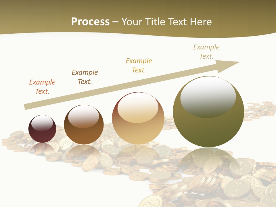 Golden Banking Backgrounds PowerPoint Template
