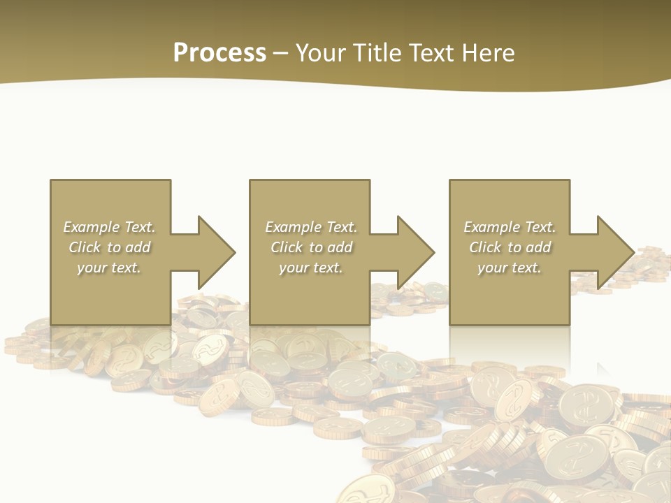 Golden Banking Backgrounds PowerPoint Template