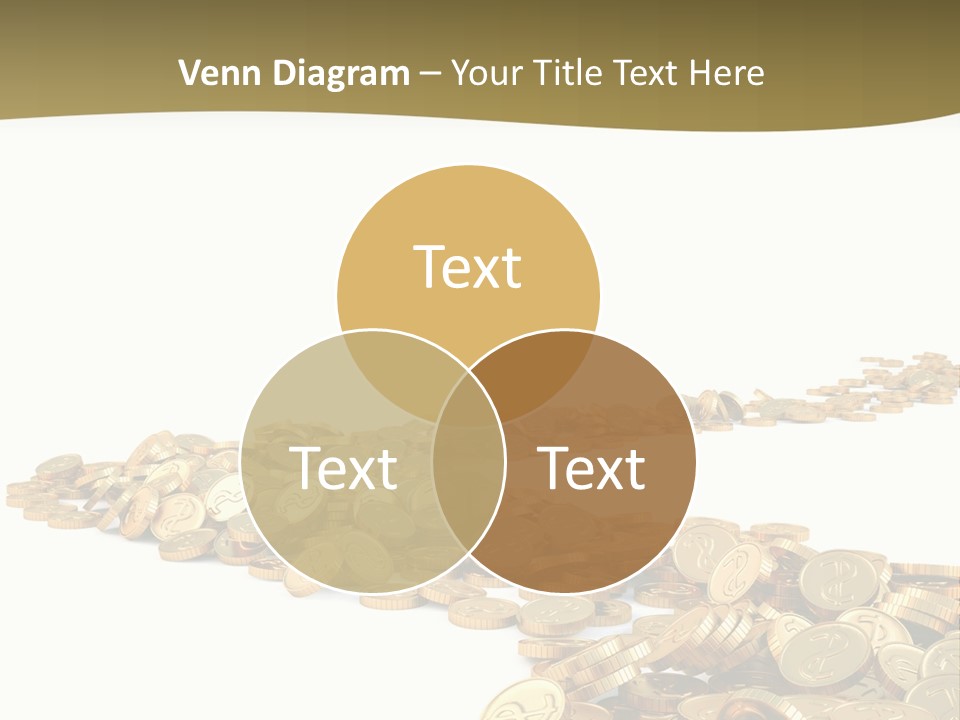 Golden Banking Backgrounds PowerPoint Template