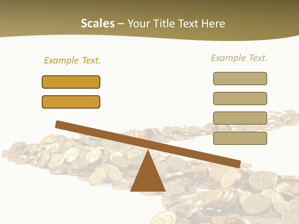 Golden Banking Backgrounds PowerPoint Template