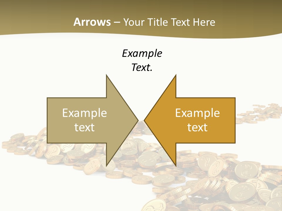 Golden Banking Backgrounds PowerPoint Template