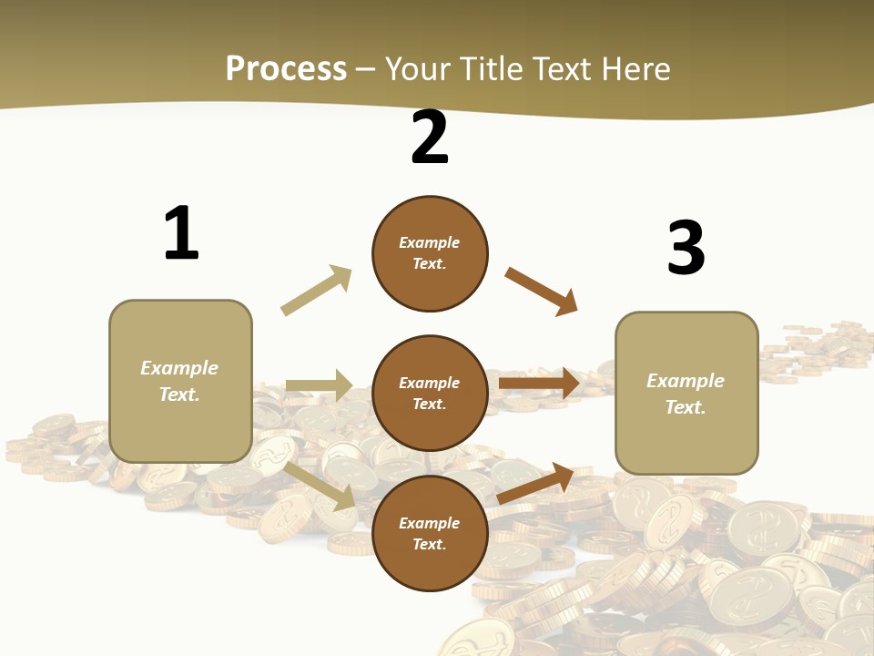 Golden Banking Backgrounds PowerPoint Template